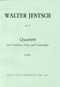 Streichquartett Partitur