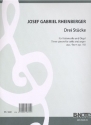 3 St�cke aus op.150 f�r Violoncello und Klavier