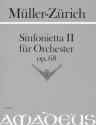 Sinfonietta Nr.2 op.68 f�r Orchester Partitur