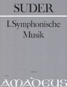 Symphonische Musik f�r gro�es Orchester und Orgel Partitur