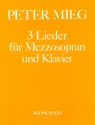 3 Lieder f�r Mezzo-Sopran und Klavier (1985)