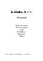 Kalinka und Co.: Potpourri f�r Salonorchester Klavierpartitur und Stimmen