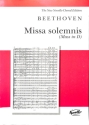 Missa Solemnis f�r Soli, gem Chor und Orchester Klavierauszug
