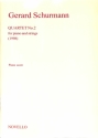 Quartet No.2 for Violin, Viola, VIOLONCELLO AND PIANO score and parts