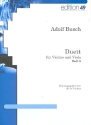 Duett BoO8 f�r Violine und Viola Partitur und Stimmen