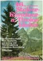 46 der beliebtesten K�rntner und Tiroler Lieder f�r Mandoline, Violine, Fl�te, Klarinette, mit Gesang und Gitarrenbegleitung Akkordeon-Bezeichnung