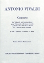 Konzert a-Moll F.III:4 PV24 f�r Violoncello und Streichorchester Studienpartitur