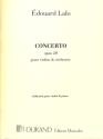 Concerto op.20 pour violon et orchestre pour violon et piano