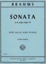 Sonata D major op.78 for violoncello and piano