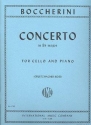 Concerto b flat major for violoncello and orchestra for cello and piano