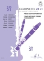 Clarinette 20-21 (+CD) pi�ces contemporaines pour clarinette et piano