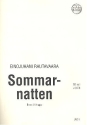 Sommarnatten for SS Soli and mixed chorus score