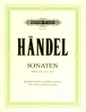 3 Sonaten f�r Fl�te (Violine) und Bc (e-Moll, G-Dur, h-Moll)
