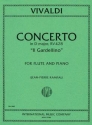 Concerto D major F.VI:14 for flute and piano