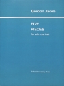 Five Pieces for clarinet