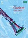 Selected Clarinet Exam Pieces Grade 3 (2008-2013) for clarinet and piano