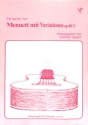 Menuette mit Variationen op.48,3 f�r Gitarre