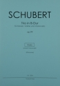 Trio B-Dur op.99 f�r Violine, Violoncello und Klavier Viola-Stimme statt Violoncello