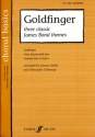Goldfinger 3 Classic James Bond Themes for mixed chorus (SAB) and piano,  score