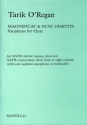 Magnificat and Nunc Dimitis for soprano, repieno chorus, SATB concertante chorus and saxophone (cello)  full score