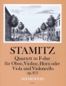 Sonate F-Dur op.8,3 f�r Oboe, Violine Horn (Viola) und Violoncello Partitur und Stimmen