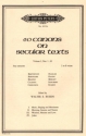 60 Canons on secular Texts vol.1 (nos1-30) for 2 to 8 voices