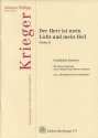 Der Herr ist mein Licht und mein Heil f�r Tenor, 2 Violinen und Bc Partitur und Stimmen