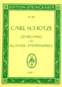 Lehrgang des Et�denspiels Band 1 f�r Klavier