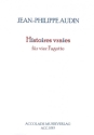Histoires vraies f�r 4 Fagotte Partitur und Stimmen