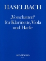 Vorschatten f�r Harfe, Klarinette und Viola