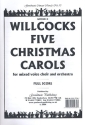 5 Christmas Carols for mixed chorus AND ORCHESTRA score