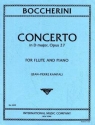 Concerto d major op.27 for flute and piano