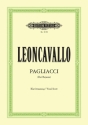 Pagliacci  Klavierauszug (dt/it)