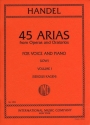 45 Arias from Operas and Oratorios vol.1 for low voice and piano