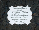 21 Episteln und Lieder f�r Gesang und Gitarre (Fl�te, Violoncello ad lib) Partitur