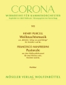 2 Weihnachtsmusiken f�r Streicher, (2 Violinen solo) und Bc Partitur
