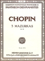3 Mazurkas op.63 pour piano