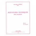8 �tudes techniques op.8 pour saxophone