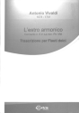 Concerto grosso in la minore op.3,6 RV356 (+CD) per orchestra di flauti dolci partitura i parti