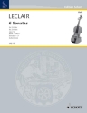 Sechs Sonaten op. 12 Heft 1 f�r 2 Violen Spielpartitur