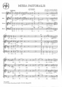 Missa pastoralis D-Dur f�r Soli, gem Chor und Orchester Chorpartitur