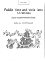 Fiddle Time Christmas and Viola Time Christmas  piano accompaniment