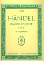 Konzert F-Dur f�r Klavier und Orchester f�r 2 Klaviere