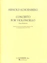 Concerto for cello and orchestra for cello and piano