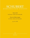 Klaviertrio B-Dur op.99 D898 f�r Klavier, Violine und Violoncello