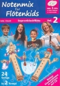 Notenmix f�r Fl�tenkids Band 2 (+Download) f�r 1-2 Sopranblockfl�ten Spielpartitur