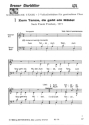 Zum Tanze da geht ein M�del f�r gem Chor und Klavier Singpartitur