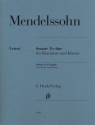 Sonate Es-Dur f�r Klarinette und Klavier