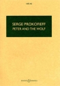 Peter und der Wolf op. 67 HPS 40 f�r Kinderchor, Erz�hler und Orchester Studienpartitur