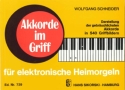 Akkorde im Griff f�r elektronische Heimorgeln